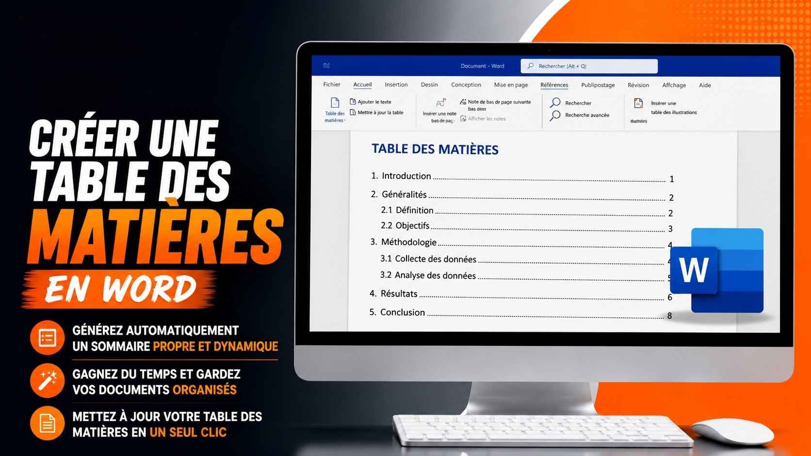 Comment Créer une Table des Matières en #word