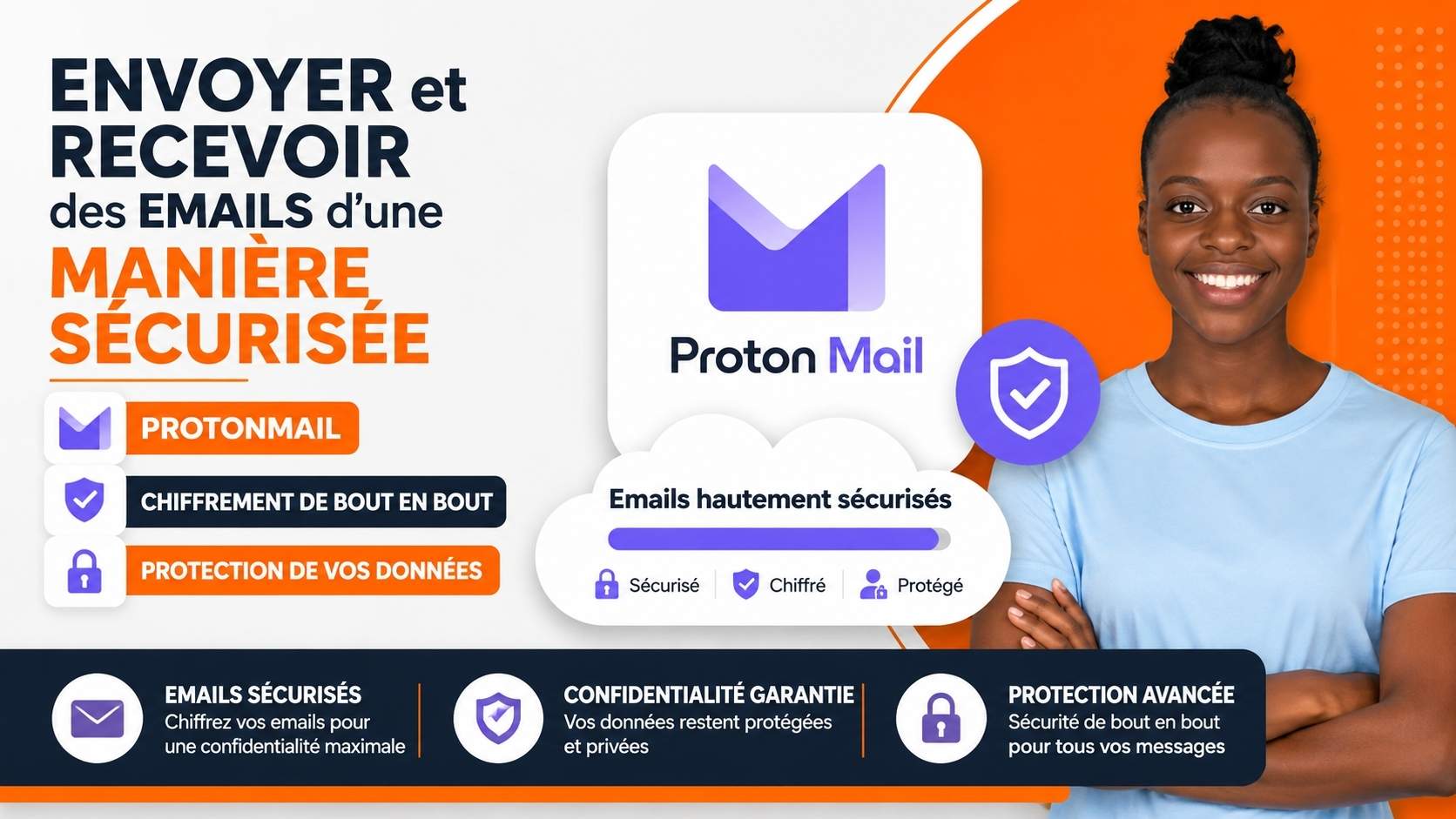 Envoyer et recevoir des emails d’une manière sécurisée ProtonMail